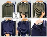  A-ÁO THUN HOODIE VIỀN CHỈ N791 
