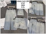 Quần suông lửng + belt số 5 E797 