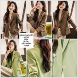  A-áo khoác vest túi nắp ak752 