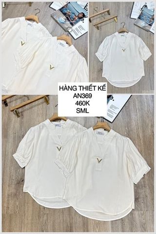  Áo sơmi tag chữ v AN369 