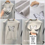  ÁO THUN TAY DÀI HÌNH BƯỚM N938-A 