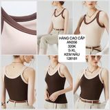  Áo 2 dây viền màu AN356 