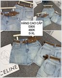  Quần short kèm belt túi E805 