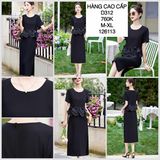  Đầm voan bèo eo đính hoa D312 