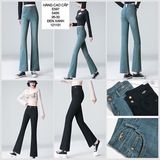  Quần jean loe 2 nút tag giữa e597 