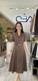  Đầm vest kèm belt RO571 
