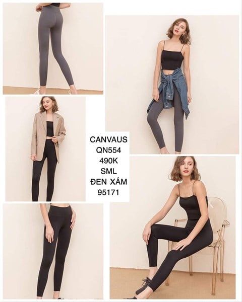  QUẦN LEGGING LƯNG CAO UP50A || QN554 