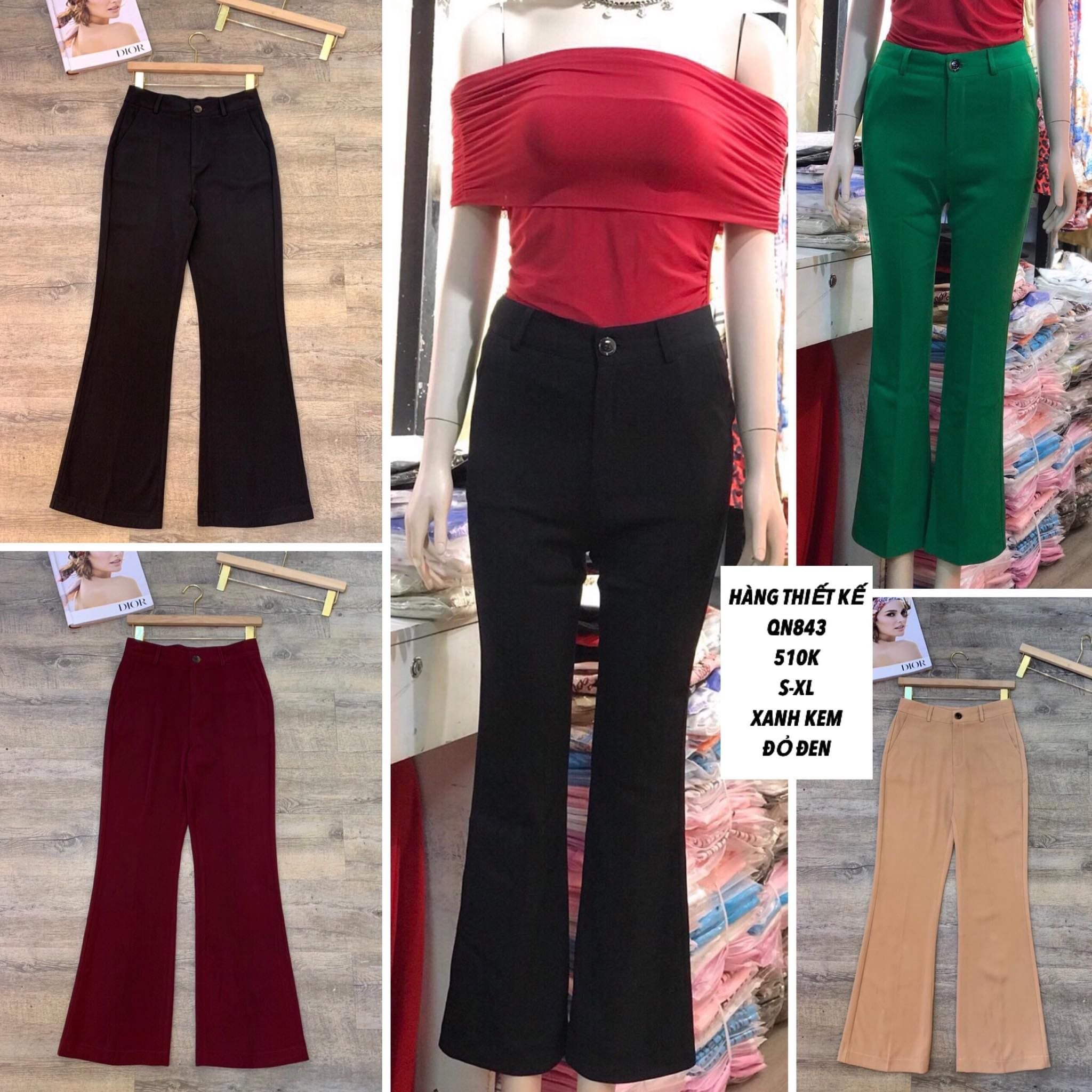  Quần tây hơi loe qn843 