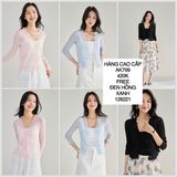  Áo khoác dệt kim bèo tay dài AK799 