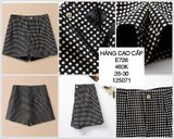  Quần short chấm bi e726 