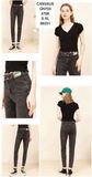  Quần jean baggy 2 nút xéo tag rom up74a || qn703 