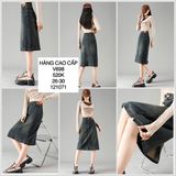  Chân váy jean tag chữ r v698-c 