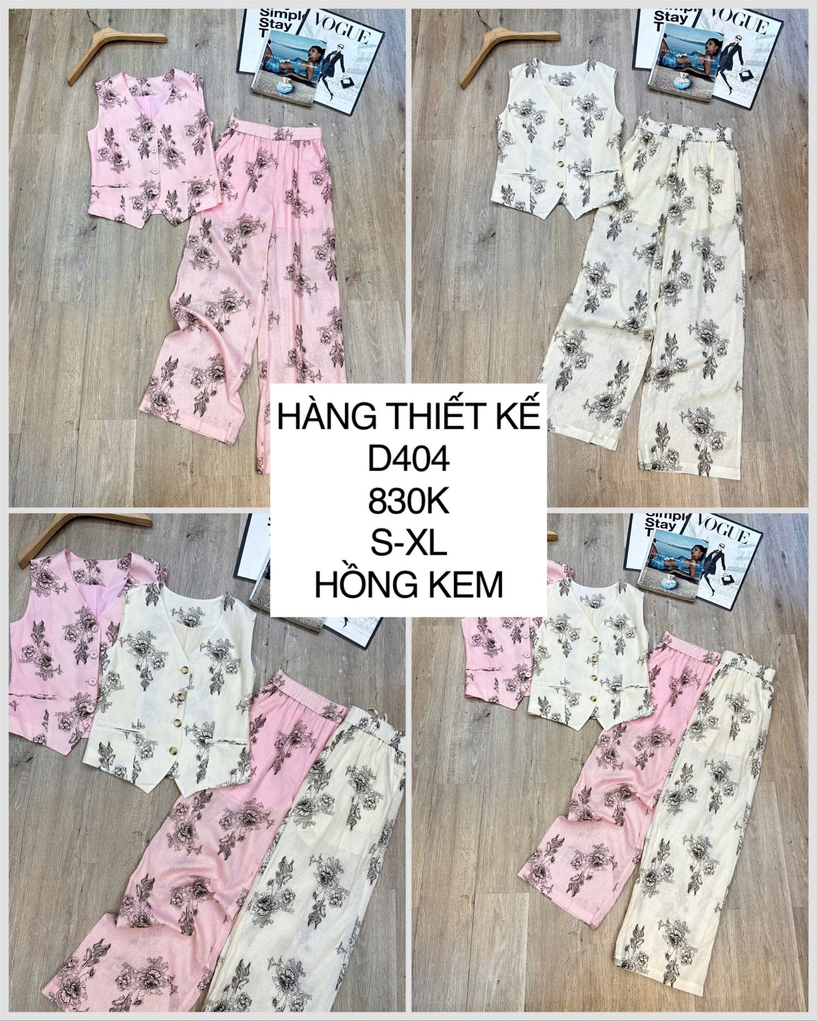  Set ghile hoa D404 