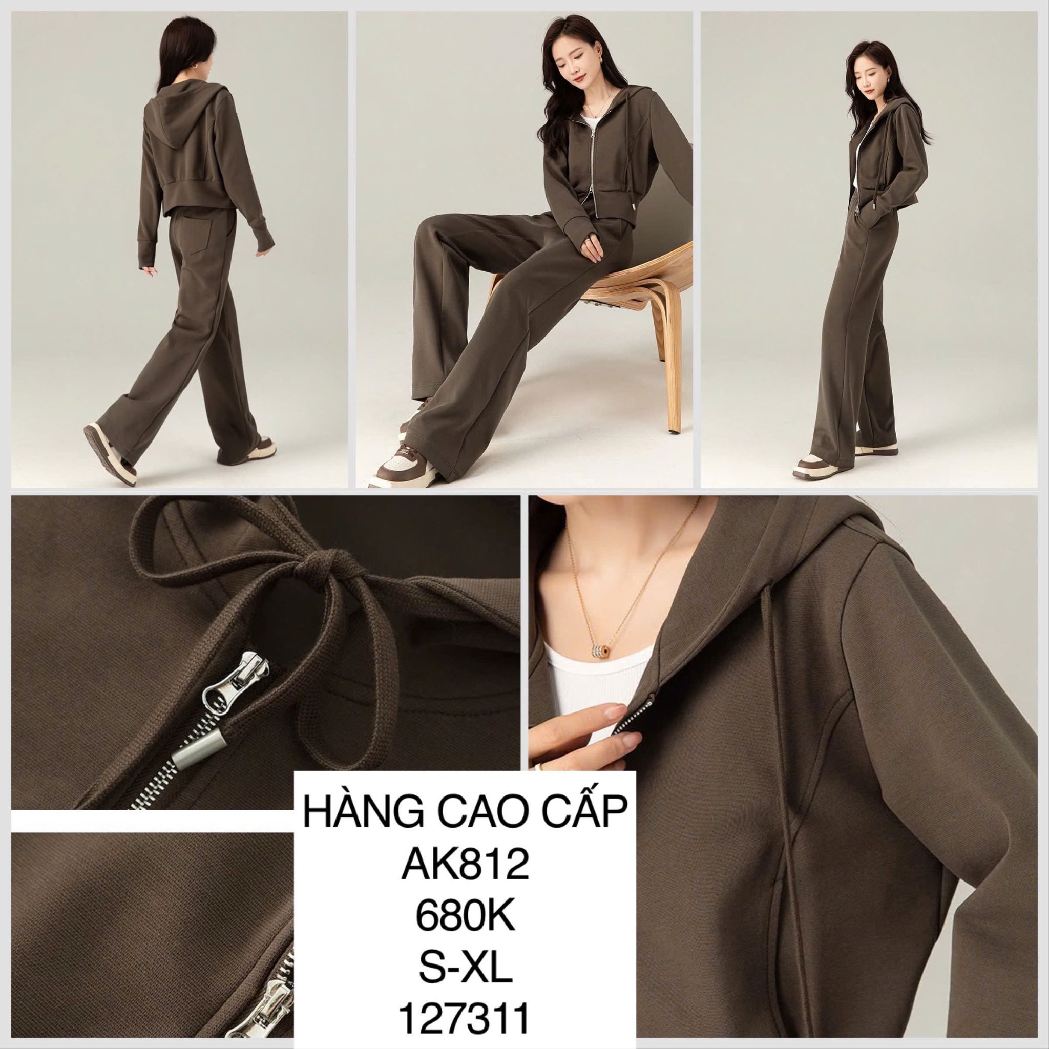  Áo khoác thun basic AK812 