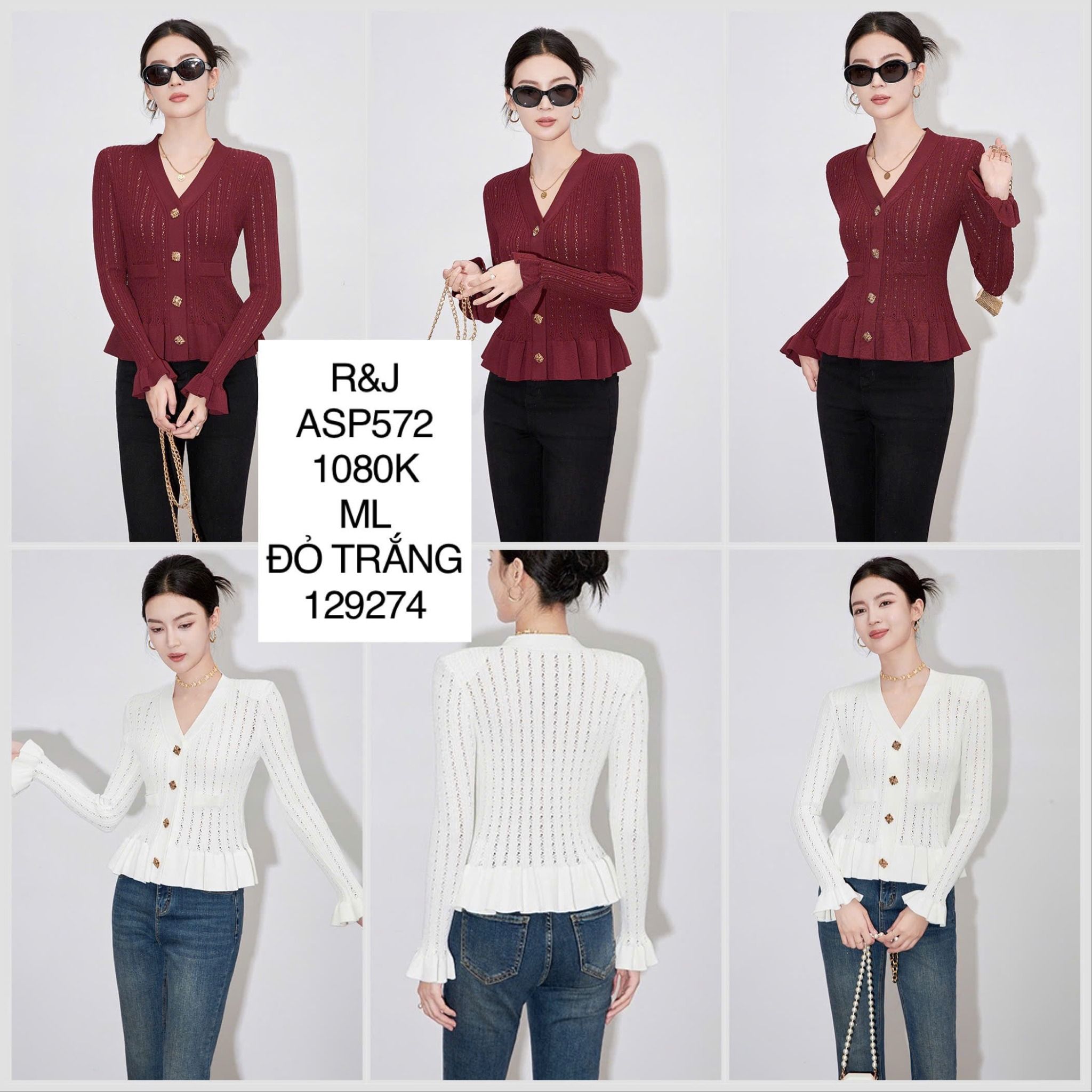  Áo dệt kim romeo ASP572 