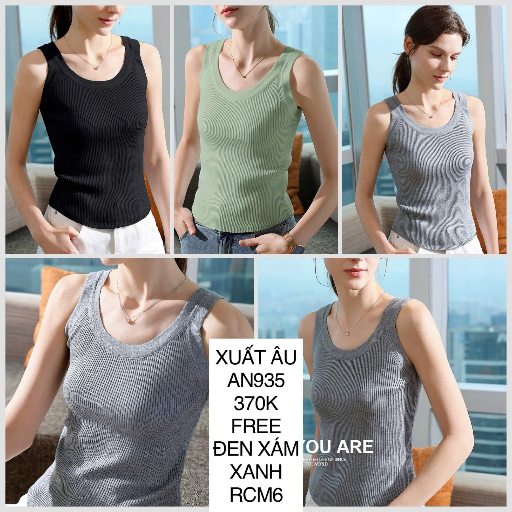  Áo 3 lỗ tà bầu AN935 