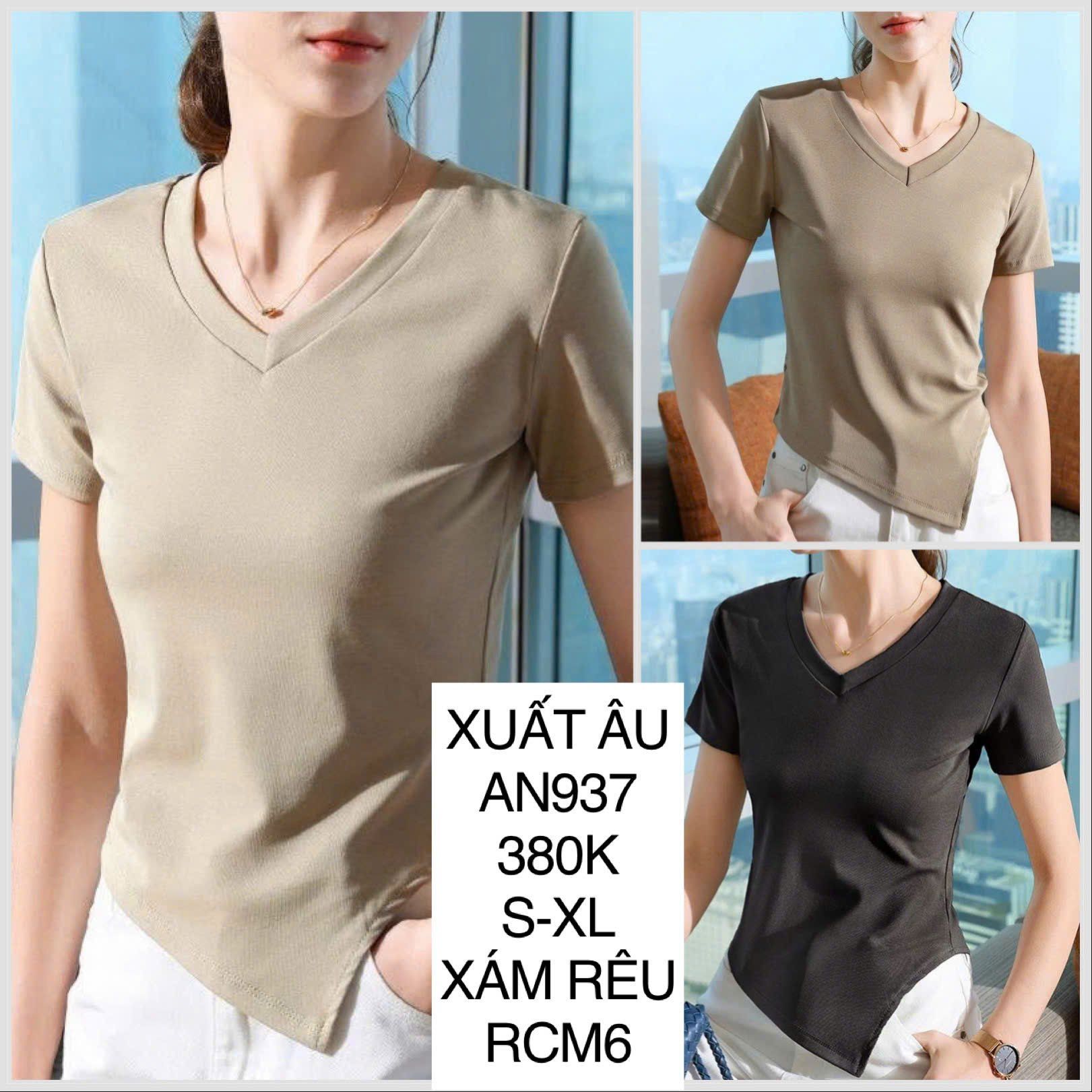  Áo thun tà nhọn AN937 