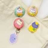  Huy hiệu cài áo Mèo Berry Kitty Anh Đào 