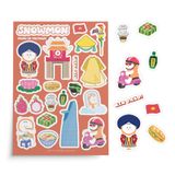  Sticker hành trình đến Việt Nam của Moni 