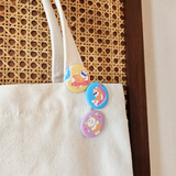  Huy hiệu cài áo Moni trên Phao bơi 