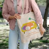  Túi tote vải canvas Do Nothing Moni 