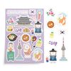  Sticker hành trình đến Hàn Quốc của Moni 
