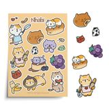  Sticker cuộc sống hàng ngày của Kitty_Food 