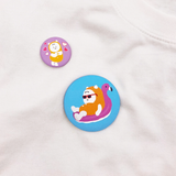  Huy hiệu cài áo Moni đáng yêu 