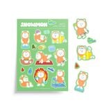  Sticker ngày tập luyện của Moni 