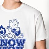  Áo phông Snowmon Moni cắm trại unisex local brand 100% cotton 