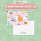  Postcard SNOW MON decor dán tường, quà tặng lưu niệm, trang trí phòng ngủ - Thiệp nhắn nhủ lời chúc dễ thương 