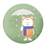  Huy hiệu cài áo Moni trong ngày tuyết rơi 