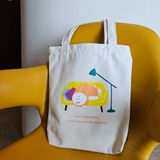  Túi tote vải canvas Do Nothing Moni 