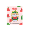  Huy hiệu cài áo kim loại Mèo Choco Kitty Dưa Hấu 