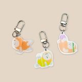  Móc khóa acrylic Moni tập aerobic 