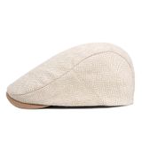  Quà tặng 20/10 cho đối tác nam, sếp nam, đồng nghiệp nam, người yêu nam ,bạn bè, anh trai hoặc người thân quà tặng Mũ nón beret nam cao cấp AGANA mũ nồi nam phong cách Newboy cổ điển pha lẫn hiện đại - Màu Be - MBRN002 