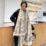  Quà tặng 20/11 cho cô giáo, cô giáo chủ nhiệm, giáo viên nữ, cô giáo mầm non, cô giáo tiểu học, cô giáo trung niên ý nghĩa ngày nhà giáo Việt Nam quà tặng Khăn quàng choàng cổ len Cashmere giữ ấm cao cấp phong cách Hàn Quốc đẹp sang trọng - KC407 