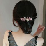  Quà tặng 20/10 cho sếp nữ, vợ, cô giáo, giáo viên nữ, mẹ và bạn gái, người yêu nữ quà tặng Kẹp (cặp) tóc cao cấp AGANA - Ghim kẹp tóc nữ đẹp đính đá hoa sang trọng phù hợp làm quà tặng mọi dịp - KDD117 