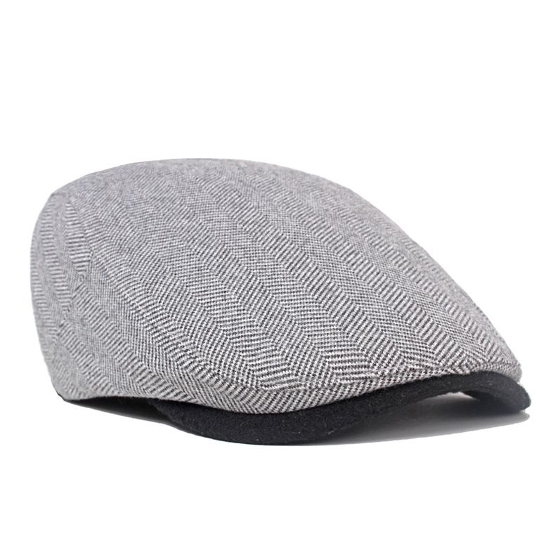  Quà tặng 20/10 cho đối tác nam, sếp nam, đồng nghiệp nam, người yêu nam ,bạn bè, anh trai hoặc người thân quà tặng Mũ nón beret nam cao cấp AGANA mũ nồi nam phong cách Newboy cổ điển pha lẫn hiện đại - Màu Xám - MBRN002 