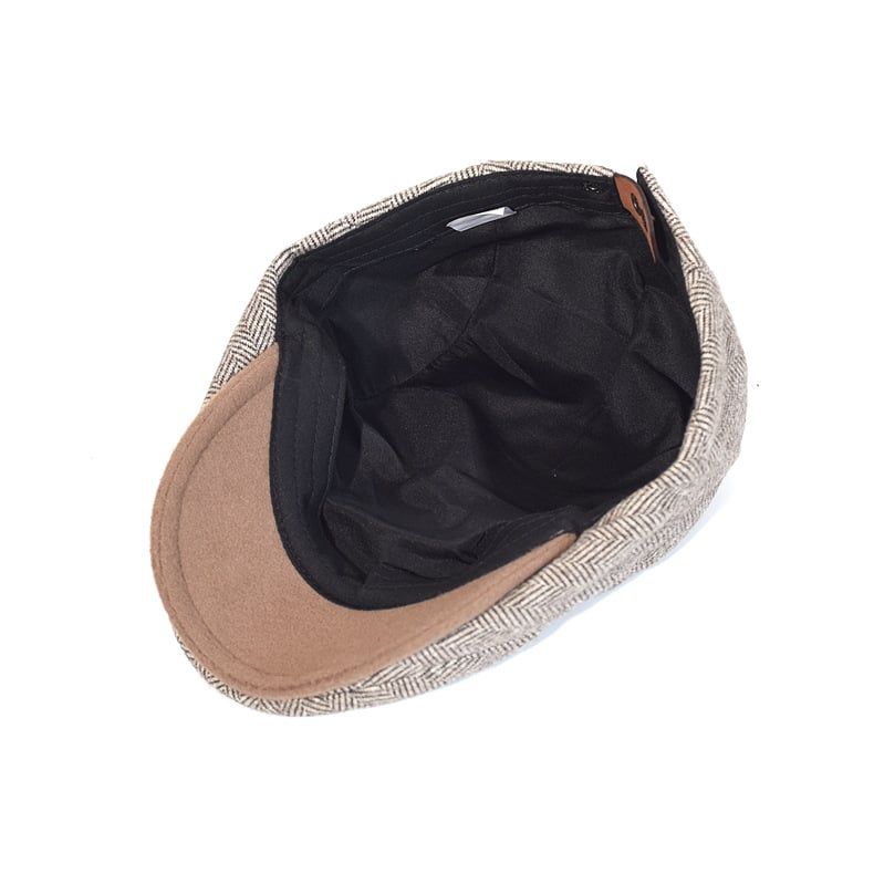  Quà tặng 20/10 cho đối tác nam, sếp nam, đồng nghiệp nam, người yêu nam ,bạn bè, anh trai hoặc người thân quà tặng Mũ nón beret nam cao cấp AGANA mũ nồi nam phong cách Newboy cổ điển pha lẫn hiện đại - Màu Nâu - MBRN002 