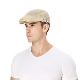  Quà tặng 20/10 cho đối tác nam, sếp nam, đồng nghiệp nam, người yêu nam ,bạn bè, anh trai hoặc người thân quà tặng Mũ nón beret nam cao cấp AGANA mũ nồi nam phong cách Newboy cổ điển pha lẫn hiện đại - Màu Be - MBRN001 