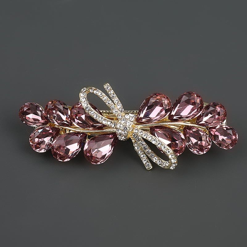  Quà tặng 20/10 cho sếp nữ, vợ, cô giáo, giáo viên nữ, mẹ và bạn gái, người yêu nữ quà tặng Kẹp (cặp) tóc cao cấp AGANA - Ghim kẹp tóc nữ đẹp đính đá hoa sang trọng phù hợp làm quà tặng mọi dịp - KDD117 