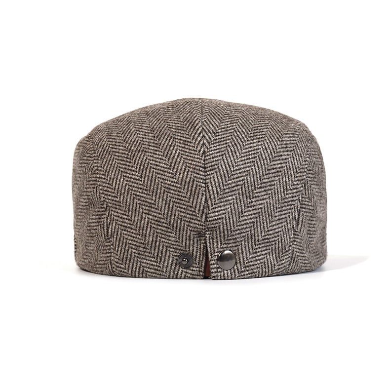  Quà tặng 20/10 cho đối tác nam, sếp nam, đồng nghiệp nam, người yêu nam ,bạn bè, anh trai hoặc người thân quà tặng Mũ nón beret nam cao cấp AGANA mũ nồi nam phong cách Newboy cổ điển pha lẫn hiện đại - Màu Nâu - MBRN002 