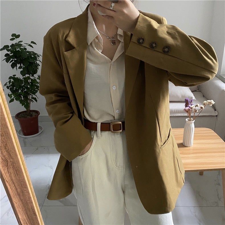  Thắt lưng nữ da bò thật AGANA dây nịt da thật đai váy da thật Hàn Quốc cao cấp phong cách hiện đại - DNT005 