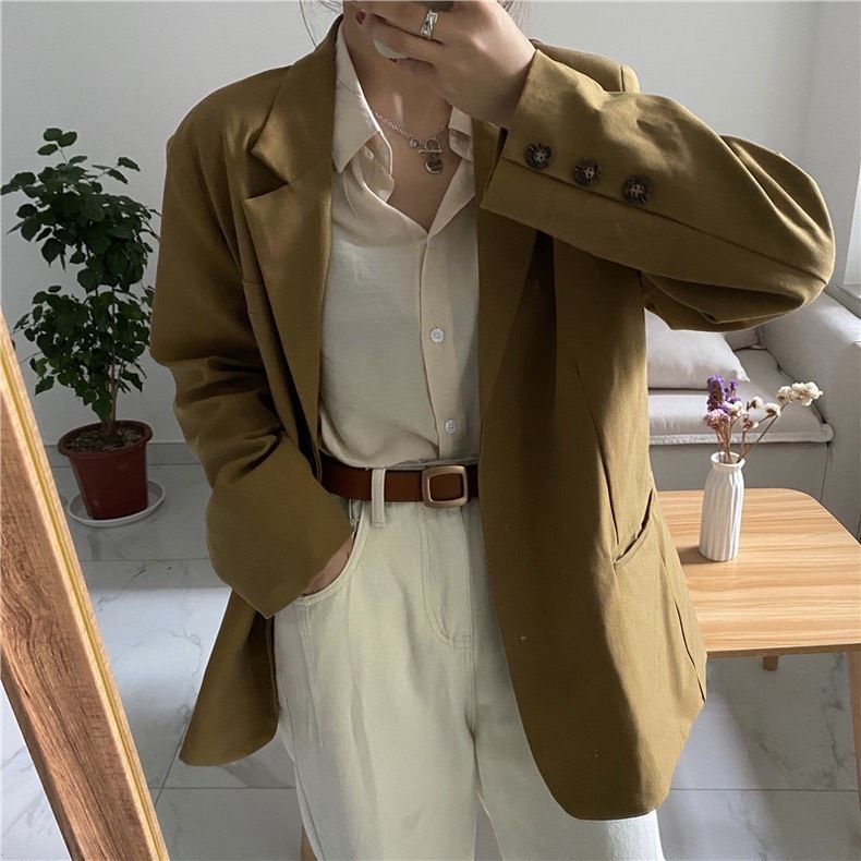  Thắt lưng nữ da bò thật AGANA dây nịt da thật đai váy da thật Hàn Quốc cao cấp phong cách hiện đại - DNT005 