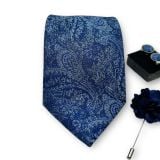  Quà tặng 20/10 cho đối tác nam, sếp nam, đồng nghiệp nam, người yêu nam ,bạn bè, anh trai hoặc người thân quà tặng Set cà vạt nam 4 món cao cấp làm quà tặng, caravat đẹp sang trọng - SCR021 