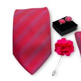  Quà tặng 20/10 cho đối tác nam, sếp nam, đồng nghiệp nam, người yêu nam ,bạn bè, anh trai hoặc người thân quà tặng Set cà vạt nam 4 món cao cấp làm quà tặng, caravat đẹp sang trọng - SCR030 