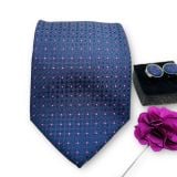  Set cà vạt nam 4 món cao cấp làm quà tặng, caravat đẹp sang trọng - SCR017 