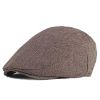 Quà tặng 20/11 cho đối tác nam, sếp nam, đồng nghiệp nam, người yêu nam ,bạn bè, anh trai hoặc người thân quà tặng Mũ nón beret nam cao cấp AGANA mũ nồi nam phong cách Newboy cổ điển pha lẫn hiện đại - Màu Nâu - MBRN003