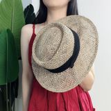  Quà tặng 20/11 cho sếp nữ, vợ, cô giáo, giáo viên nữ, mẹ và bạn gái, người yêu nữ quà tặng Mũ nón cói đi biển rộng vành tròn đẹp cho nữ AGANA - NC509 